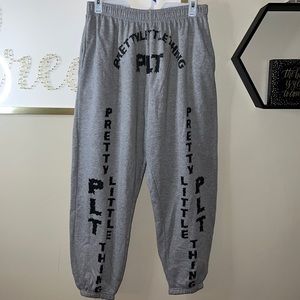 PrettyLittleThing Grey Joggers